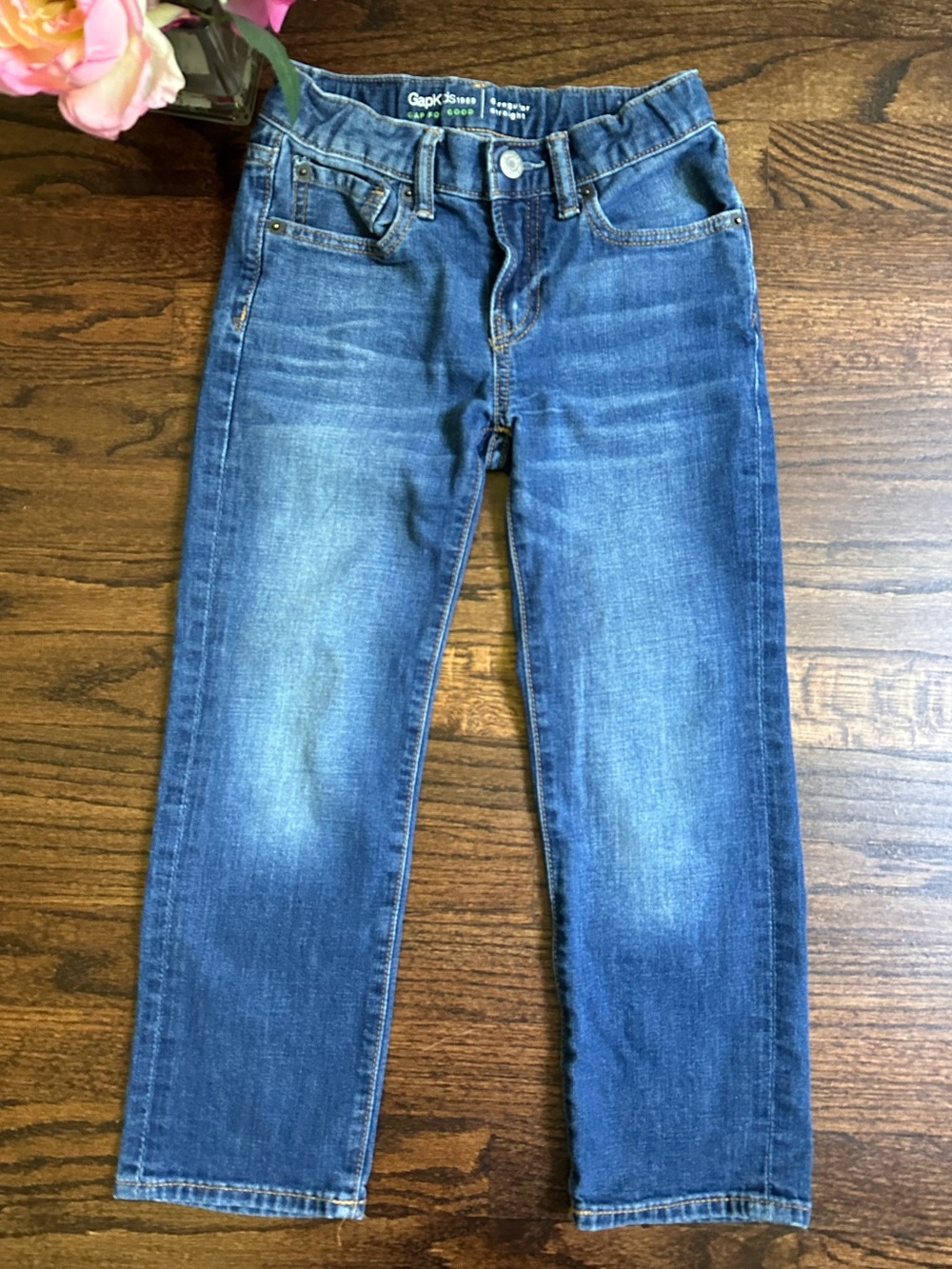 Gap 1969 straight jeans, size 6 regular